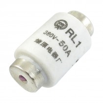AC 380V 50A Screw Base Type Fuse Link 27mm x 48.5mm RL1