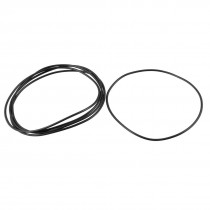 105mm x 100mm x 2.5mm Rubber Sealing Oil Filter O Shaped Rings Gaskets 5 Pcs