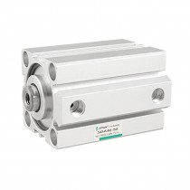 Double Action 40mm Bore 50mm Stroke Thin Air Cylinder