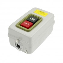 BS230B 3P 380V 3.7KW Screw Terminal Self Locking On/Off Power Pushbutton Switch