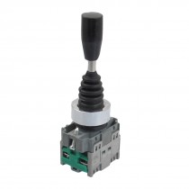 AC 400V 10A 2NO Momentary 22mm Fixing Thread 2 Way Joystick Switch