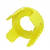22mm Diameter Yellow Plastic Quadruped Protective Guard for Push Switch Button
