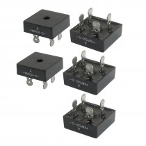 1000V 50A Half Wave Professional Single Phase Bridge Rectifier 5 Pcs
