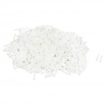 1000 Pcs White Buffer Cushion Cylinder PU Bush 5mm x 30mm