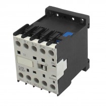CJX2-K1201 24 Volts Coil 35mm DIN Rail 12A Three Pole 3P 1NC AC Contactor