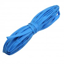 Ratio 2:1 Blue Polyolefin 4mm Dia Heat Shrink Shrinkable Tube 5M
