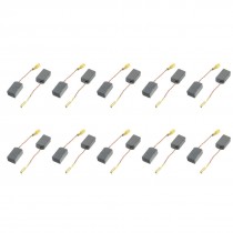 33/64" x 15/64" x 7/25" Motor Carbon Brushes 10 Pcs for Angle Grinder