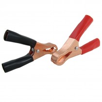 2 x Copper Plated Car 50A Battery Test Clip Alligator Clamp 80mm