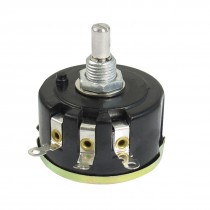 WX050 10K ohm 5W Watt 6mm Round Shaft Rotary Wire Wound Potentiometer