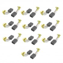 10 Pair 19/32" x 25/64" x 15/64" Power Tool Part Motor Carbon Brushes