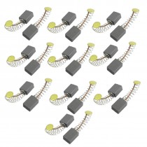 10 Pair 33/64" x 7/25" x 1/5" Motor Carbon Brushes for Angle Grinder