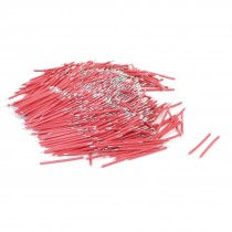 500 Pcs 0.5mm x 30mm Copper Tin Plated Brushless Motor Wire 24AWG Cable Red