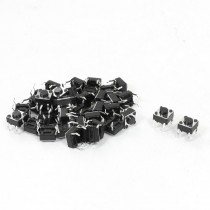 36 Pcs 6x6x4mm 4 Pins Momentary DIP Tactile Tact Push Button Switch