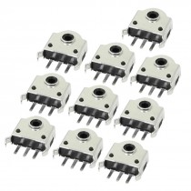 10 Pcs 13mmx10mmx4.8mm 3 Pins Tactile Push Button Switch