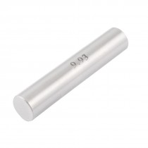 9.93mm Diameter Tungsten Carbide Plug Pin Gage Gauge w Plastic Case