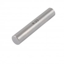 Hole Measurement 9.22mm x 50mm Pin Gage Gauge w Plastic Holder