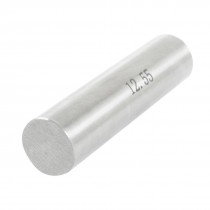 12.55mm Diameter Tungsten Carbide Plug Pin Gage Gauge w Plastic Case