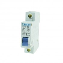 AC 230/400V 10A 1 Pole 1P Overload Protection MCB Mini Circuit Breaker