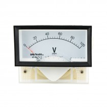 69C17 DC 0-100V Rectangle Analog Volt Panel Meter Gauge
