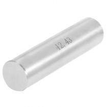 12.43mm Diameter Tungsten Carbide Plug Pin Gage Gauge w Plastic Case