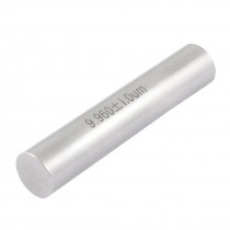 9.96mm Diameter Tungsten Carbide Plug Pin Gage Gauge w Plastic Case