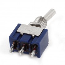 3 Pin Terminals On/On 2 Position SPDT Toggle Switch AC 125V 6A