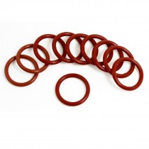 10 Pcs 26mm Outside Dia 3mm Thickness Industrial Rubber O Rings Seals