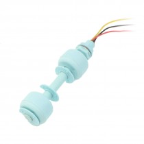 10cm Length Dual Ball 3 Wire Vertical Water Level Sensor Liquid Float Switch