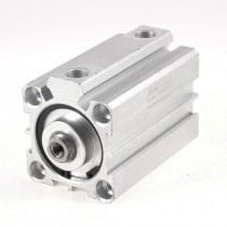 Double Action 32mm Bore 45mm Stroke Push in Slot Thin Air Cylinder