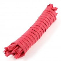 Ratio 2:1 5mm Dia Heat Shrinkable Tube Shrinking Tubing Red 8m Long