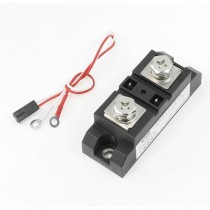 3-32VDC / 380VAC 200A SSR Solid State Relay w Plug Wire