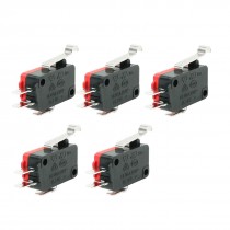 AC 16A/250V 4A/250V Arch End Actuator Limit Micro Switch 5 Pcs