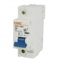 AC 400V 80A Single Pole Overload Protection MCB Mini Circuit Breaker