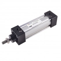 Single Rod Double Action Aluminum Alloy Pneumatic Air Cylinder 32mmx75mm