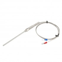 1M 40" Spade Terminal K Type 0-400C Thermocouple Temperature Sensor Probe