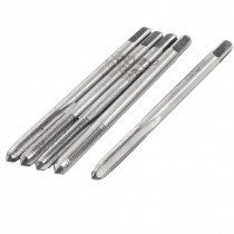 5 Pcs 3mm Cutting Dia 3 Flutes HSS Machine Screw Thread Taper Taps