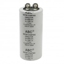 Capacitance Round Polypropylene Film Capacitor AC 125V 400UF