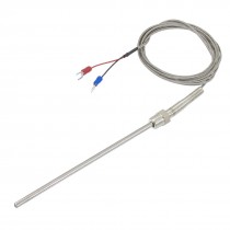 K Type 150mm x 5mm Temperature Controller Earth Thermocouple Probe 2M