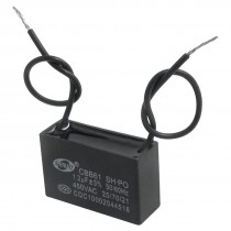 AC 450V 1.2uF 50/60Hz Fan Motor Run Capacitor CBB61 Model