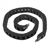 15mm x 20mm Flexible Semi Enclosed Towline Drag Chain Carrier 100cm