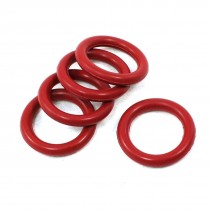 5 Pcs Electric Tool Red Rubber O Ring Oil Seal Gasket 21mm x 14.6mm x 3.2mm