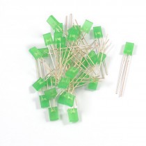 30 Pieces 2 Terminals Superbright Green LED Light Diodes