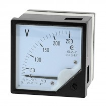 Analog Class 1.5 Accuracy AC 0-250V Voltage Panel Meter