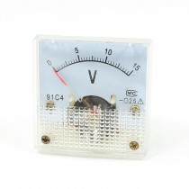 Class 2.5 Accuracy DC 0-15V Analog Voltage Panel Meter Voltmeter