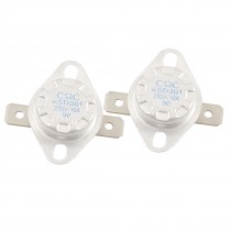 2 Pcs KSD301 90 Celsius Degree Ceramic Thermostat Temperature Switch NC