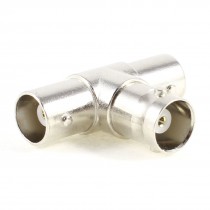 3 Way Female T Adapter CCTV BNC Adapter Connector Repair Parts