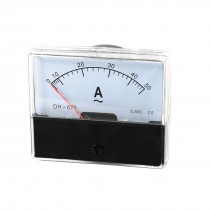 Class 2.0 Accuracy Current Testing AC Ammeter Panel Meter 0-50A
