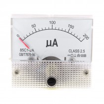 Class 2.5 Accuracy DC 0-200uA Analogue Display Ammeter 85C1-uA