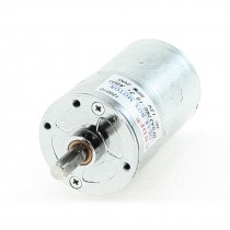 12VDC 200RPM Output Speed 37mm Body Diameter Geare Box Motor