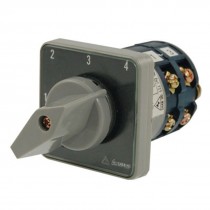 Electric Screw Terminals Gray Rotary Cam Changeover Switch